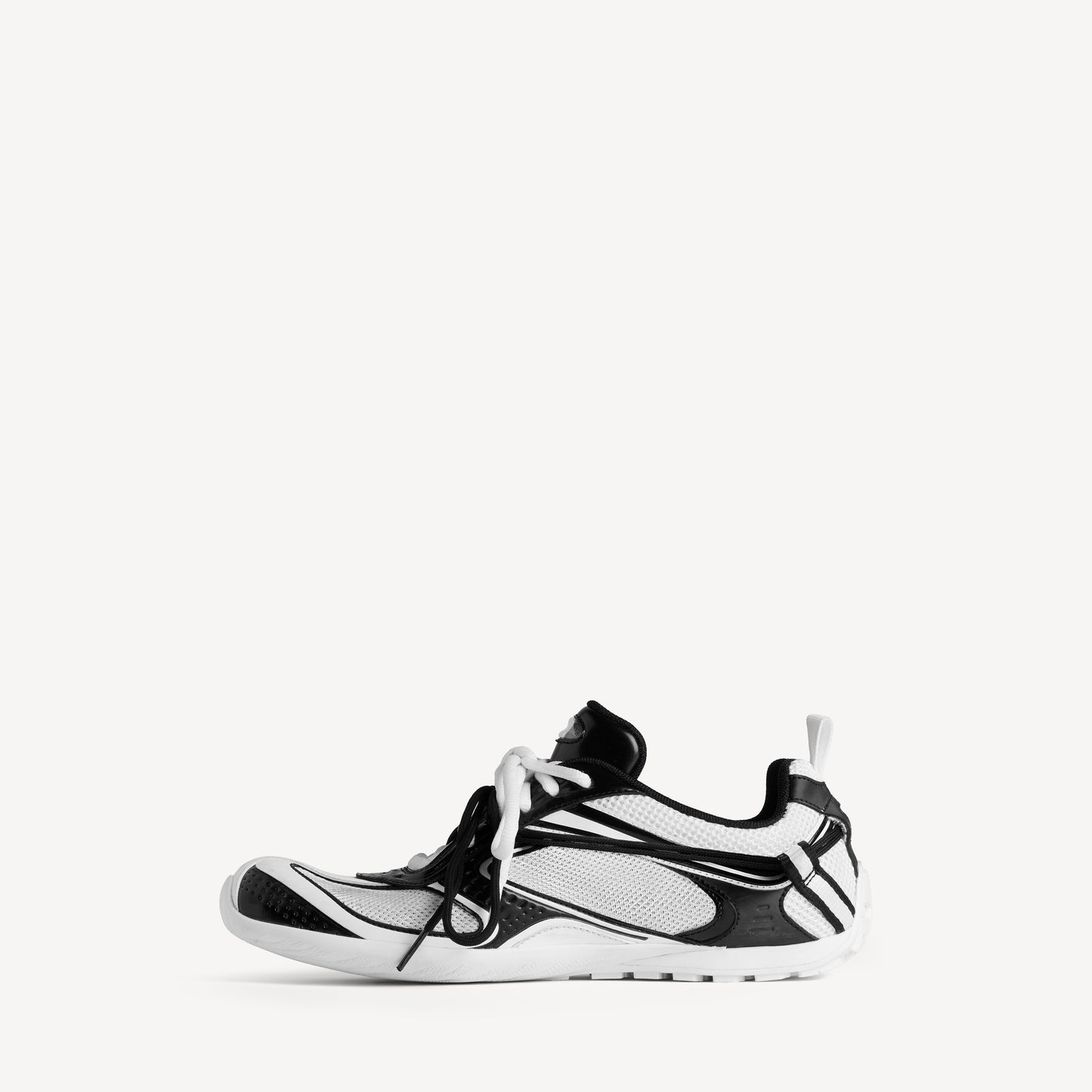 BALENCIAGA RADAR SNEAKER IN WHITE/BLACK