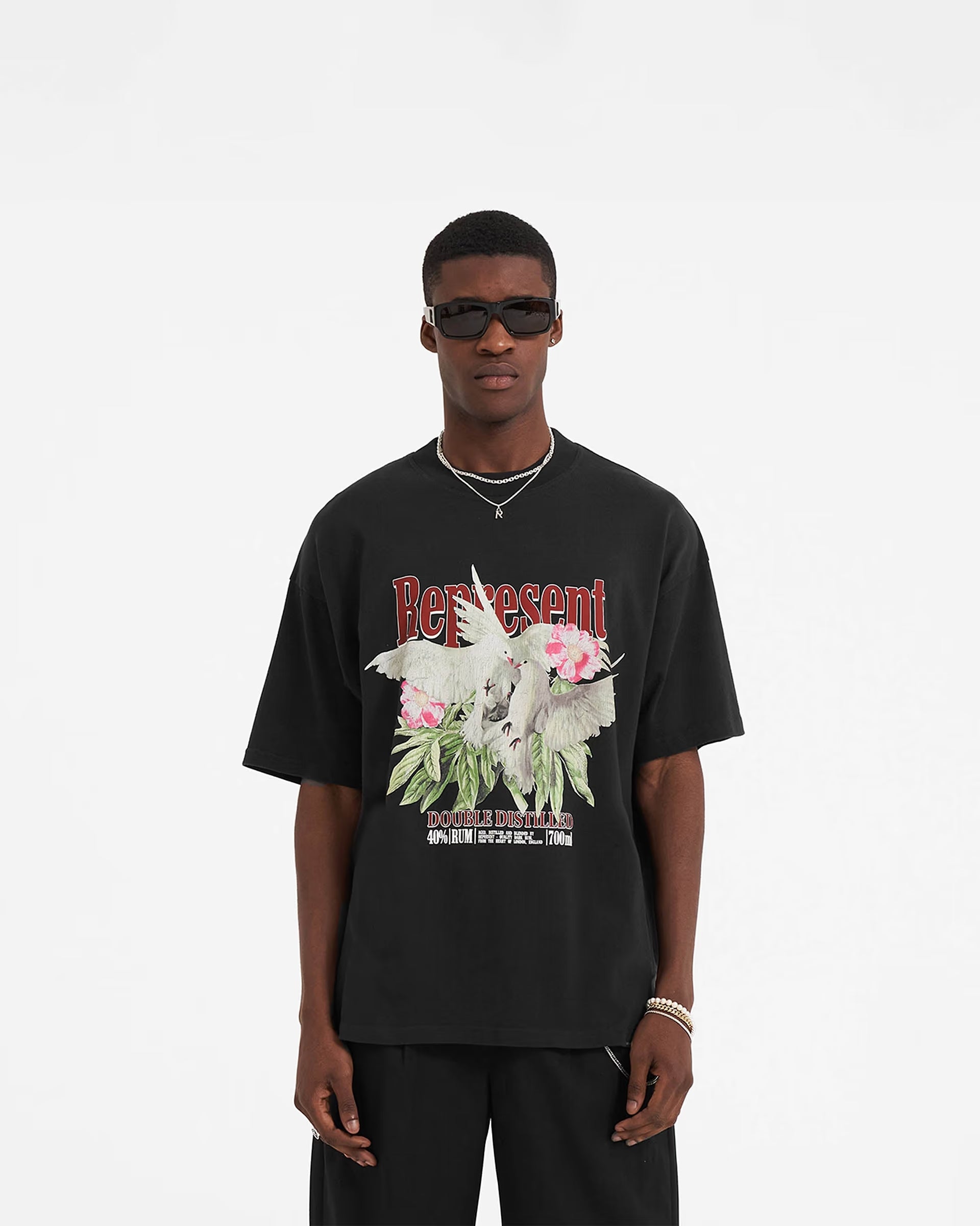 REPRESENT DOUBLE DISTILLED T-SHIRT