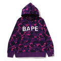 BAPE COLOR CAMO PULLOVER HOODIE IN PURPLE