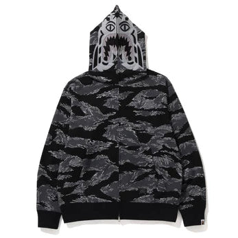 BAPE TIGER CAMO TIGER RELAXED FIT FULL ZIP HOODIE
