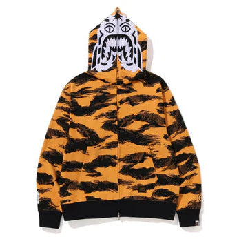 BAPE TIGER CAMO TIGER RELAXED FIT FULL ZIP HOODIE