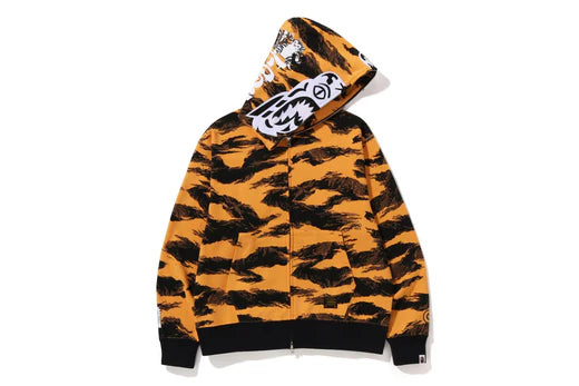 BAPE TIGER CAMO TIGER RELAXED FIT FULL ZIP HOODIE