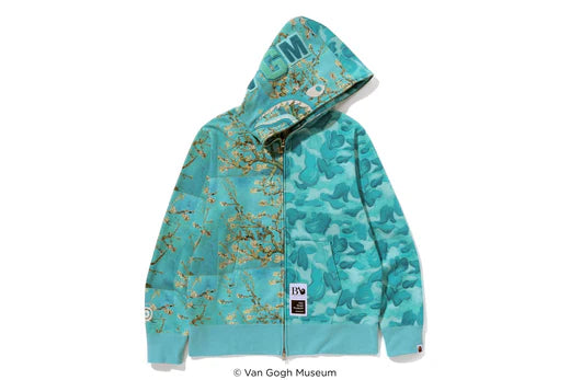 BAPE X VGM SHARK FULL ZIP HOODIE