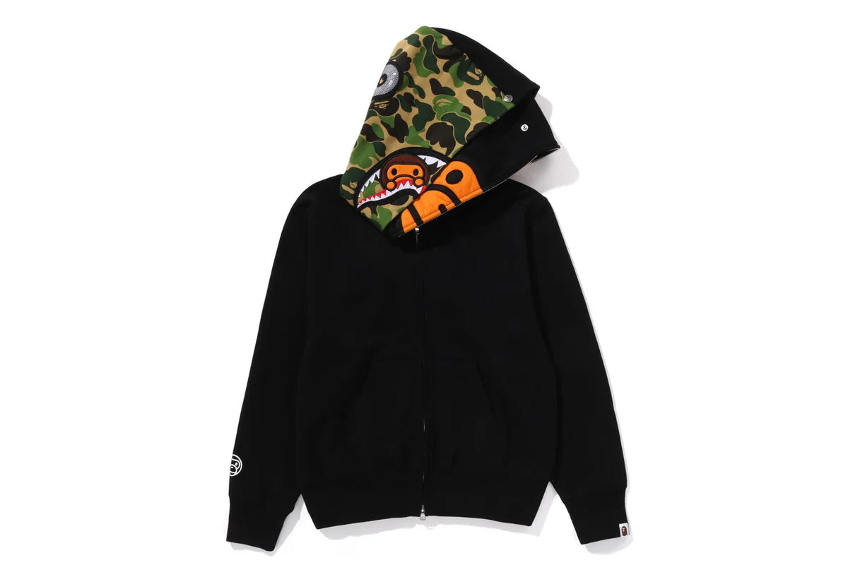 BAPE MILO SHARK FULL ZIP DOUBLE