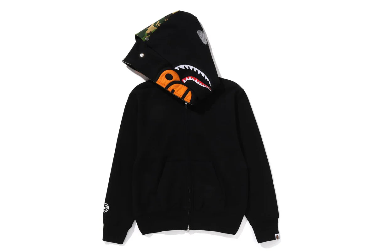 BAPE MILO SHARK FULL ZIP DOUBLE