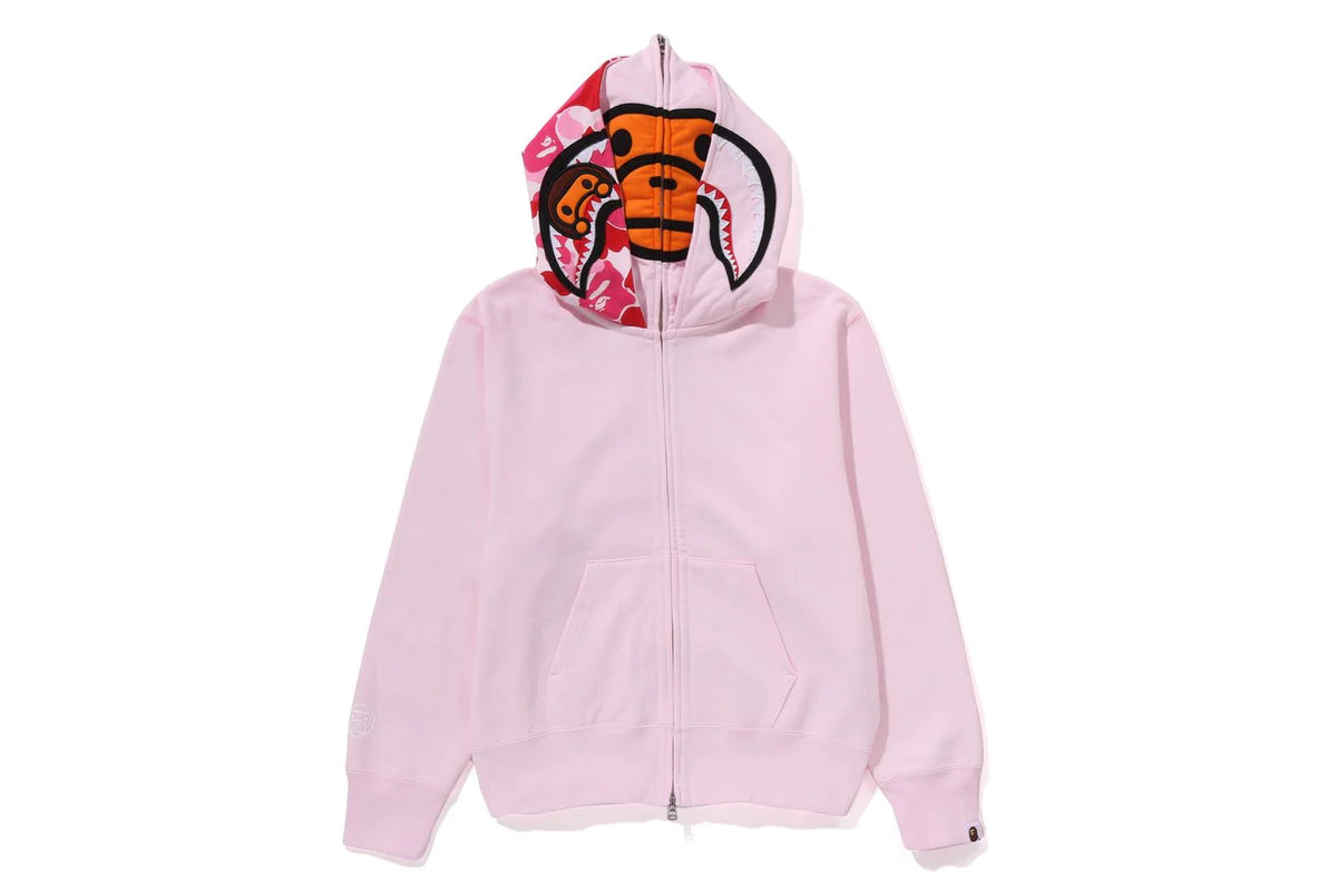 BAPE MILO SHARK FULL ZIP DOUBLE