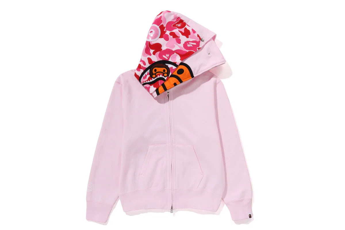 BAPE MILO SHARK FULL ZIP DOUBLE
