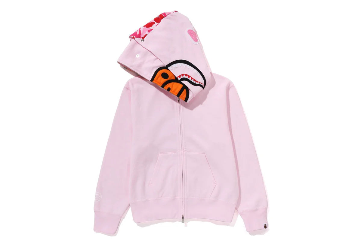 BAPE MILO SHARK FULL ZIP DOUBLE