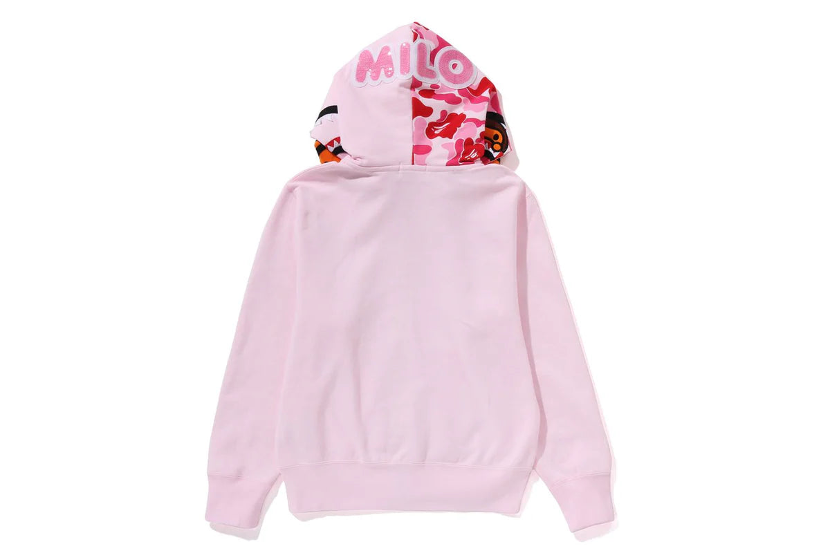 BAPE MILO SHARK FULL ZIP DOUBLE