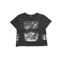 ENFANTS RICHES DÉPRIMÉS NAPOLEON T-SHIRT IN FADED BLACK