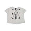 ENFANTS RICHES DÉPRIMÉS KATHOLISCHES TOOTHBRUSH T-SHIRT IN FADED WHITE