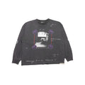 ENFANTS RICHES DÉPRIMÉS BATHROOM STALL LS T-SHIRT IN VINTAGE BLACK