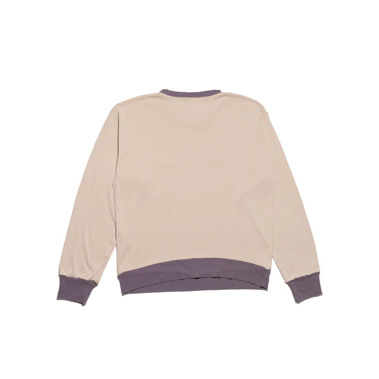 ENFANTS RICHES DÉPRIMÉS ROMAN P. LS T-SHIRT IN BEIGE / BROWN