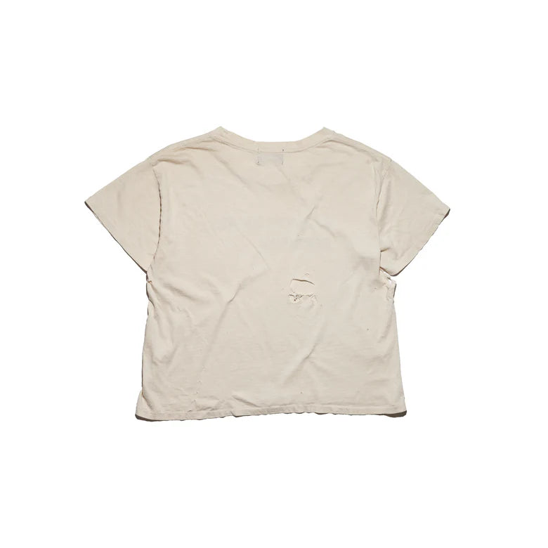 ENFANTS RICHES DÉPRIMÉS CLASSIC LOGO T-SHIRT IN ANTIQUE WHITE