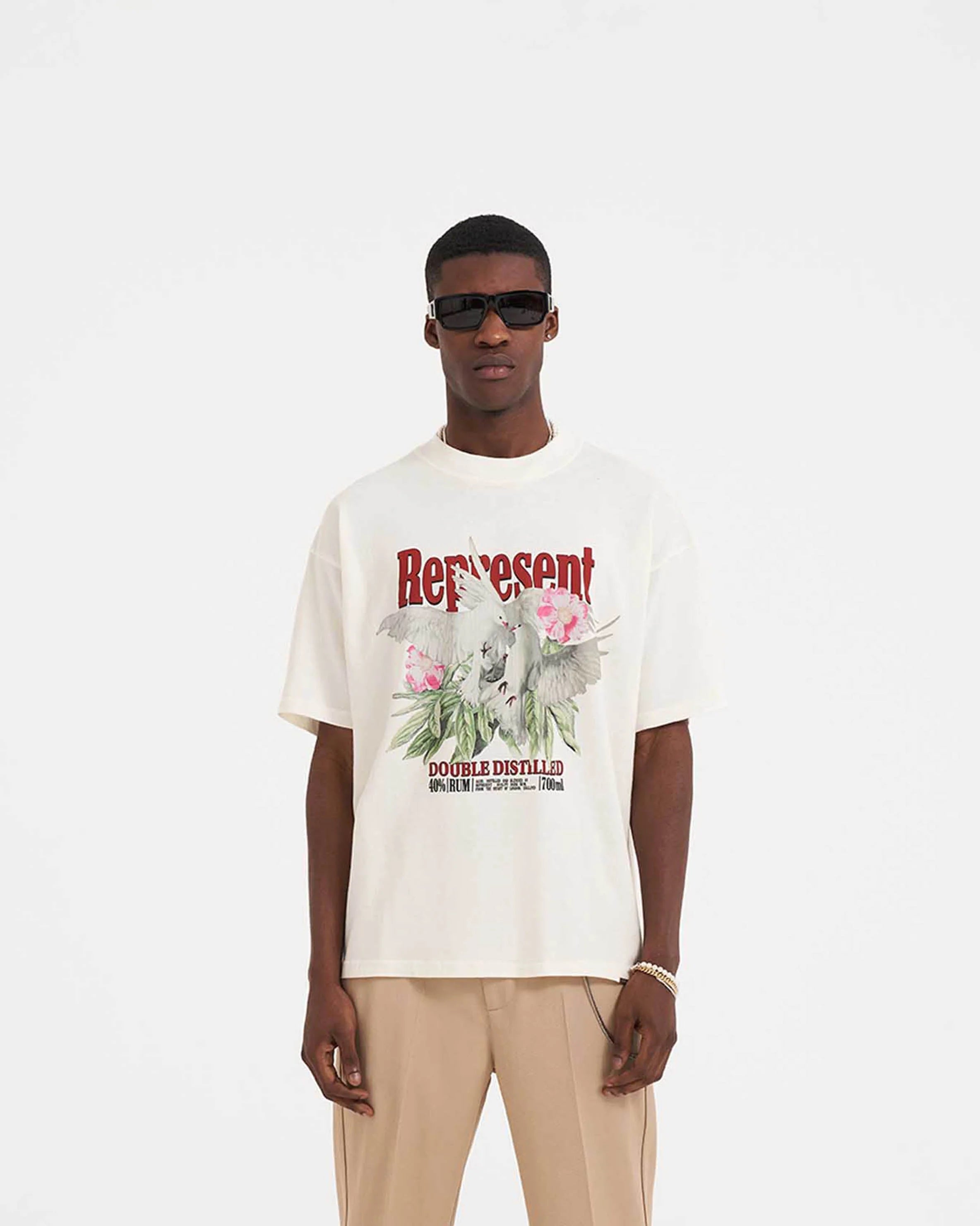 REPRESENT DOUBLE DISTILLED T-SHIRT