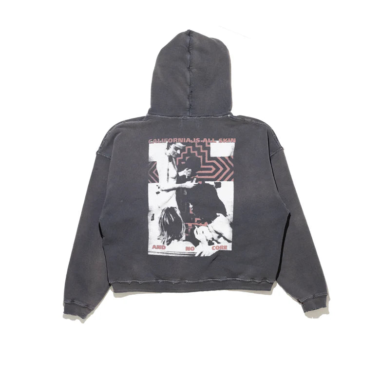 ENFANTS RICHES DÉPRIMÉS REVEREND HOODIE IN SUN FADED BLACK