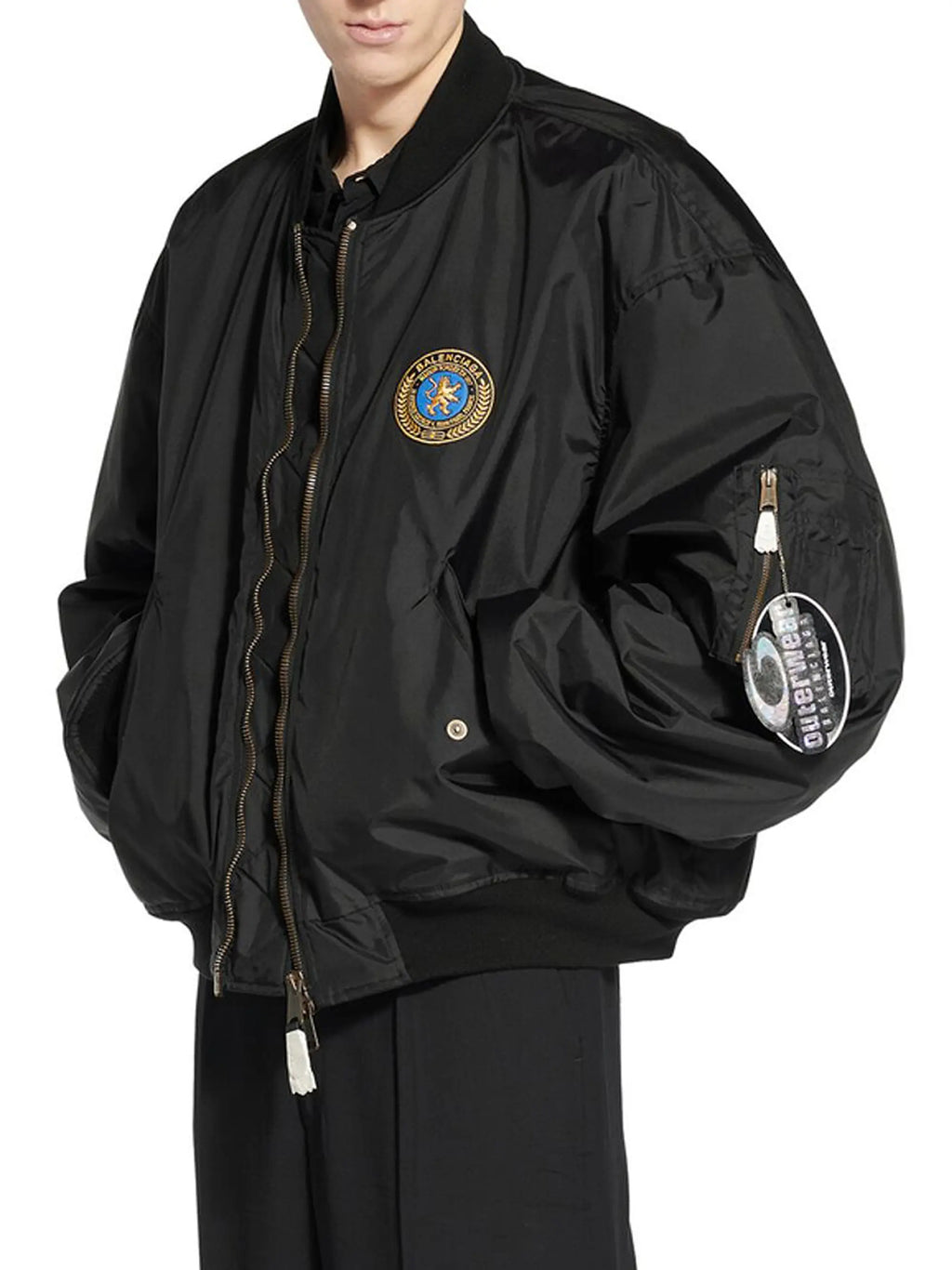 BALENCIAGA BOMBER JACKET LARGE FIT