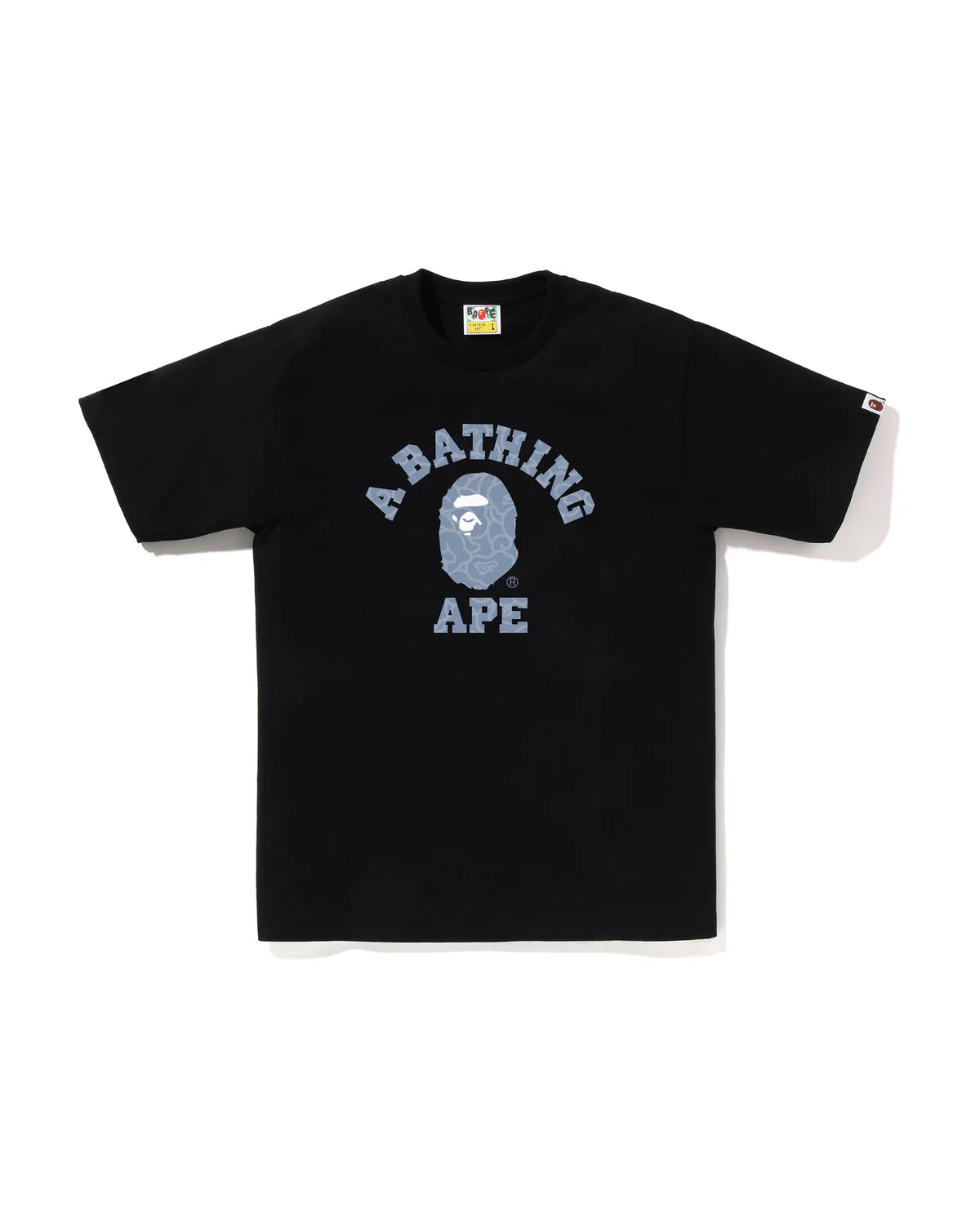 BAPE JAPANESE CLOUD CAMO COLLEGE TEE