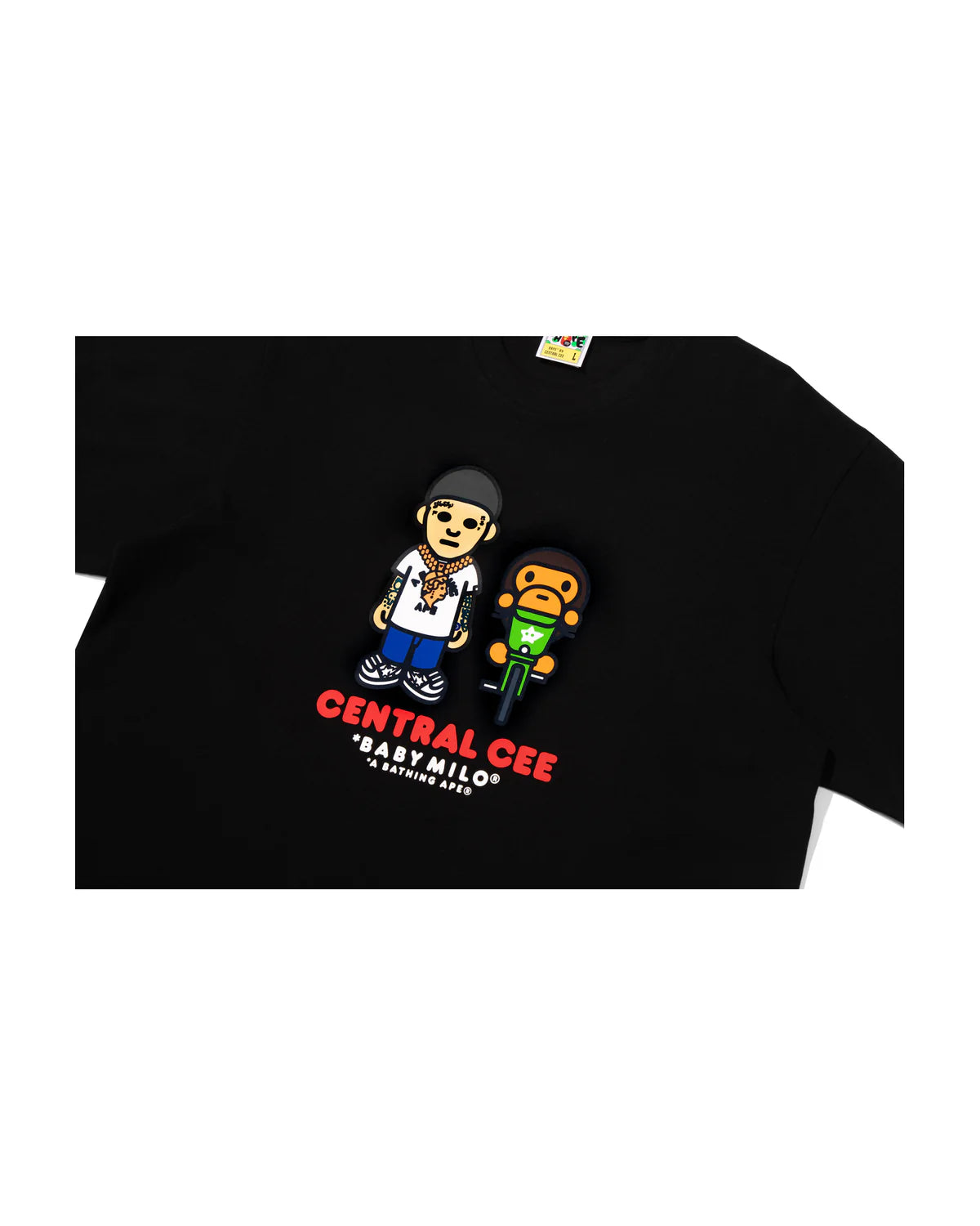 BAPE X SPOTIFY X SYNÁ BY CENTRAL CEE BABY MILO TEE