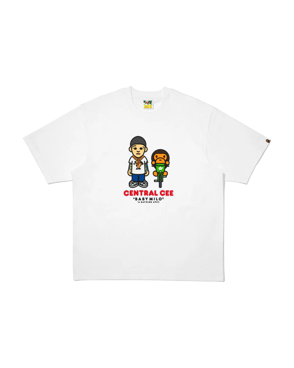 BAPE X SPOTIFY X SYNÁ BY CENTRAL CEE BABY MILO TEE