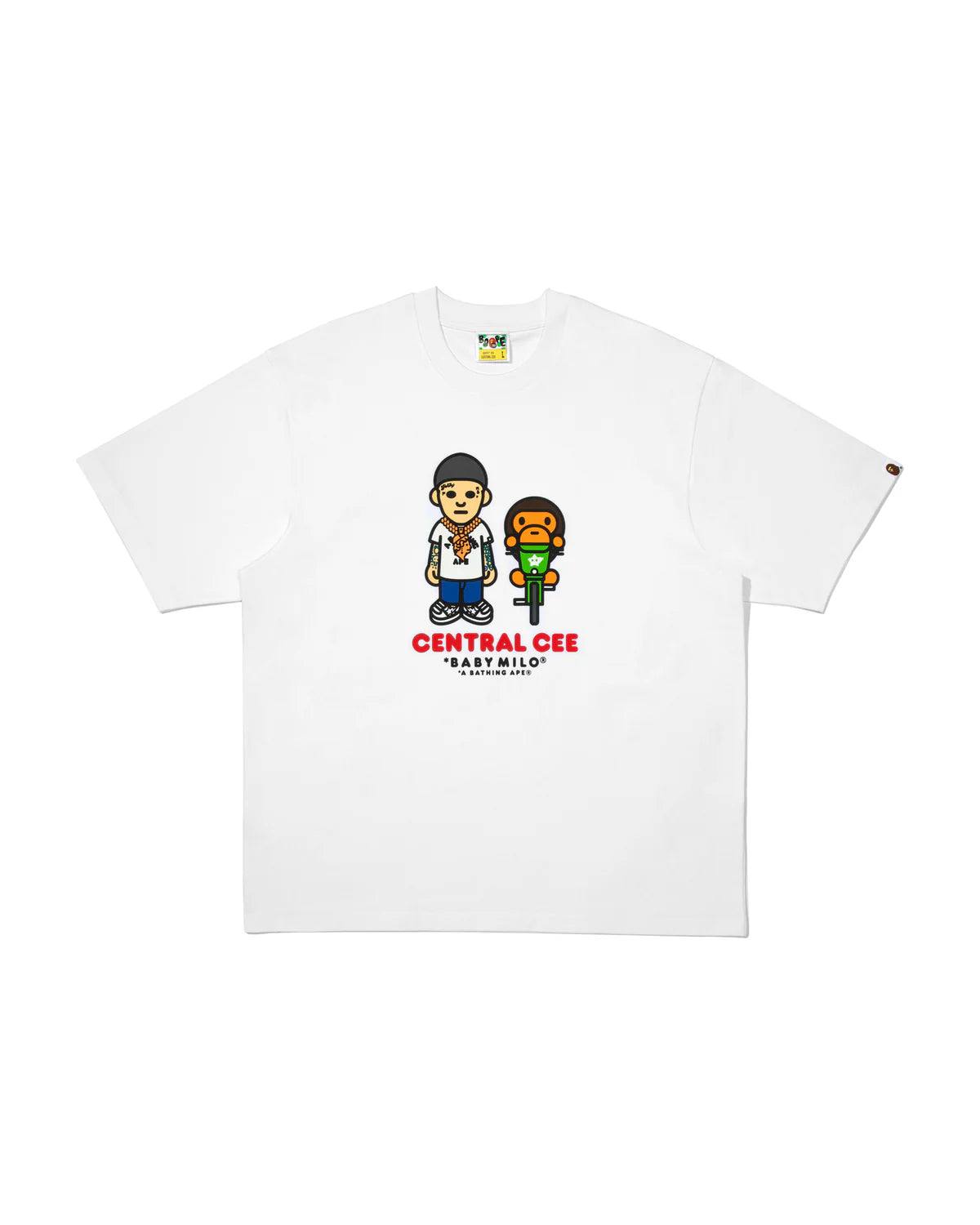 BAPE X SPOTIFY X SYNÁ BY CENTRAL CEE BABY MILO TEE