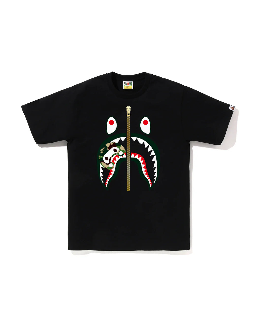 BAPE ABC CAMO MILO SHARK TEE