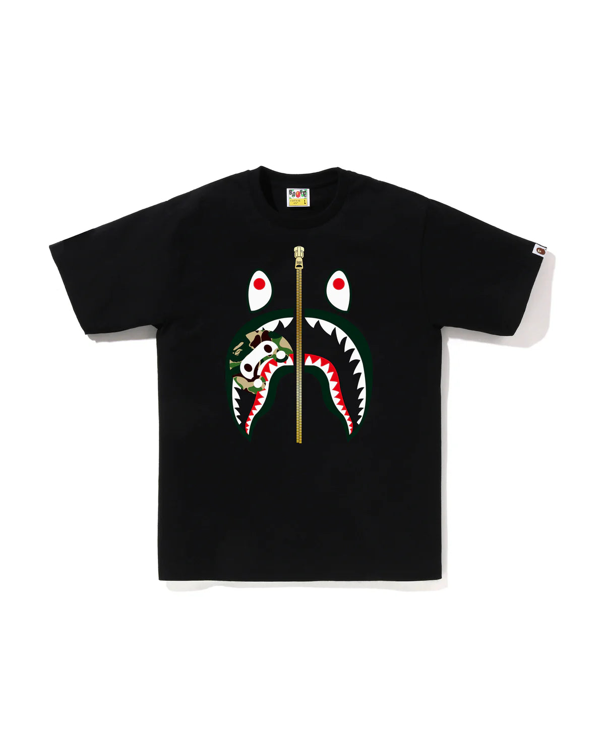 BAPE ABC CAMO MILO SHARK TEE