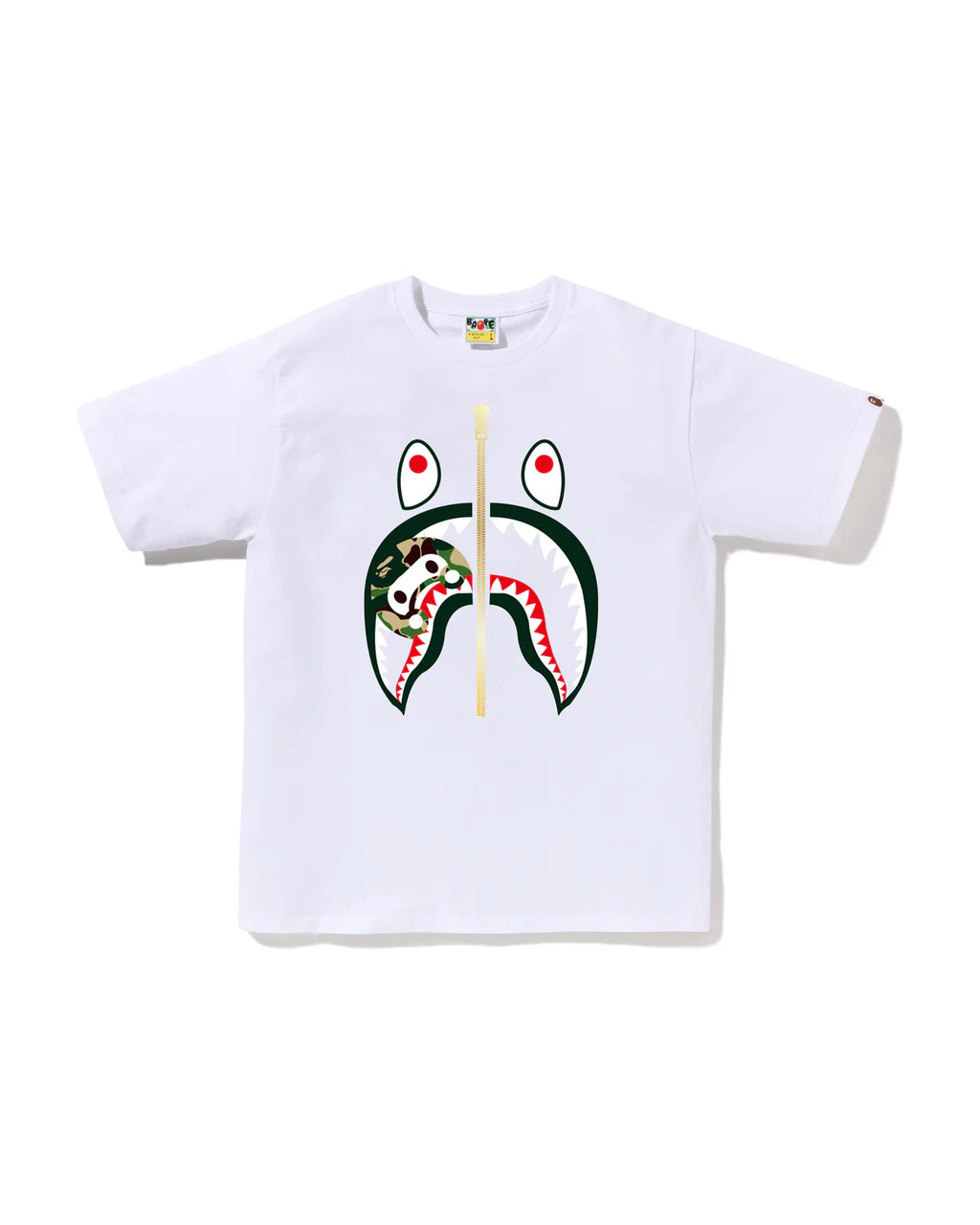 BAPE ABC CAMO MILO SHARK TEE
