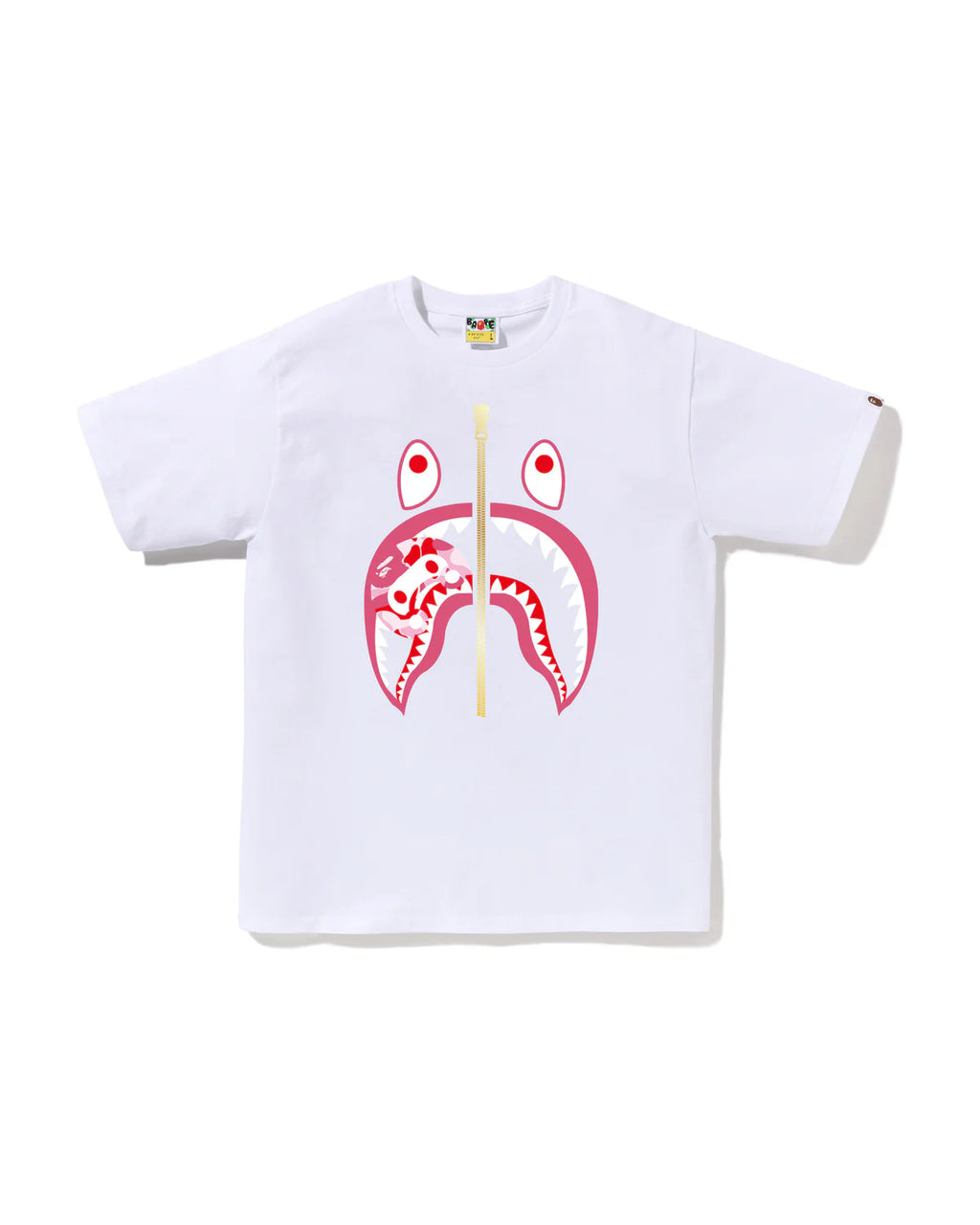 BAPE ABC CAMO MILO SHARK TEE
