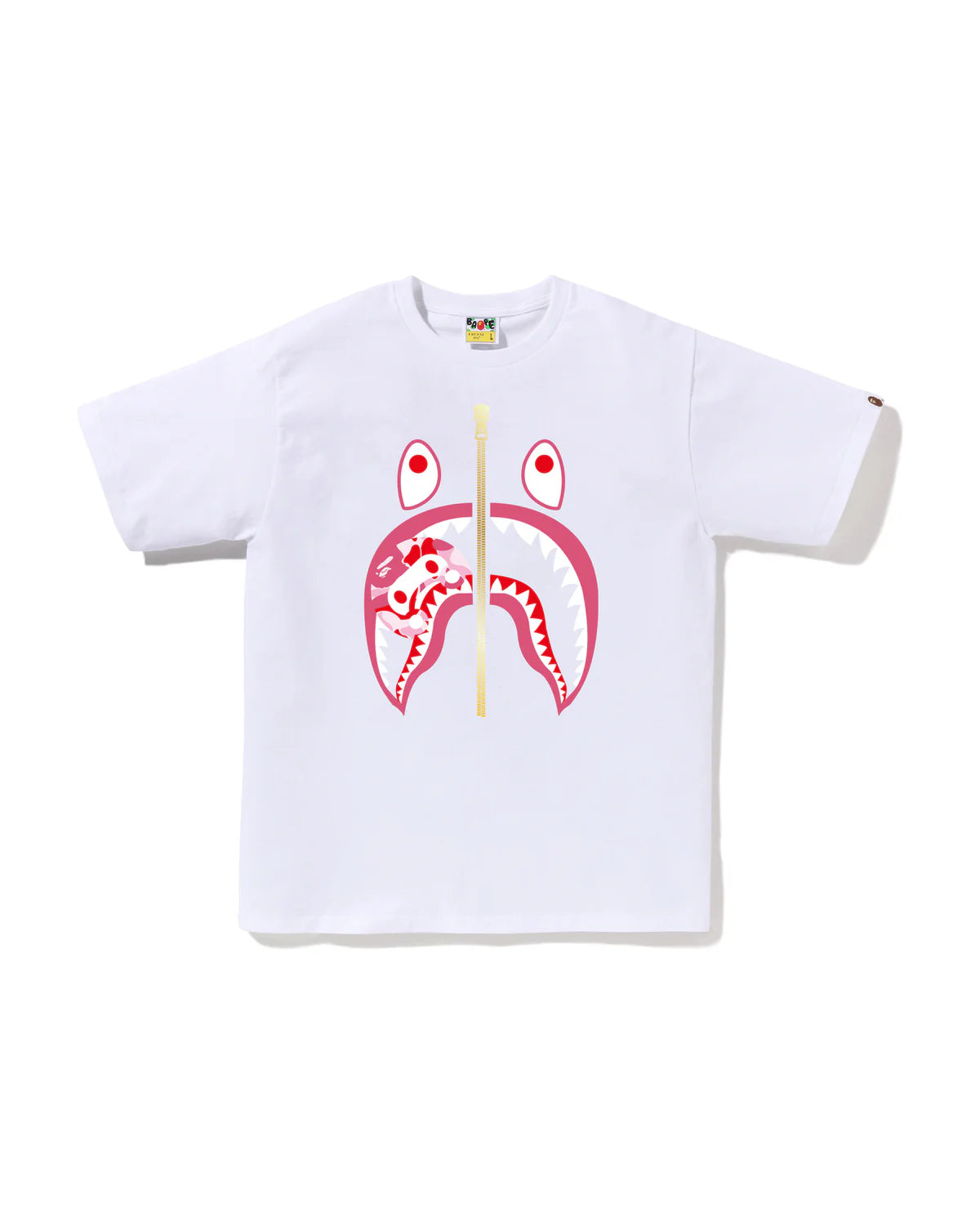 BAPE ABC CAMO MILO SHARK TEE