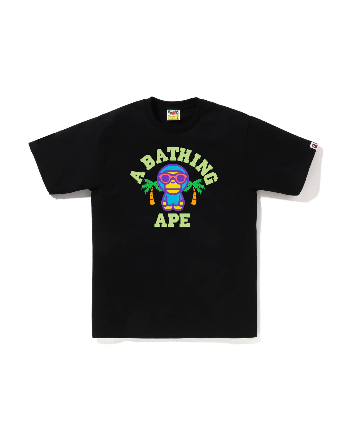 BAPE COLORS MILO COLLEGE SUMMER TEE