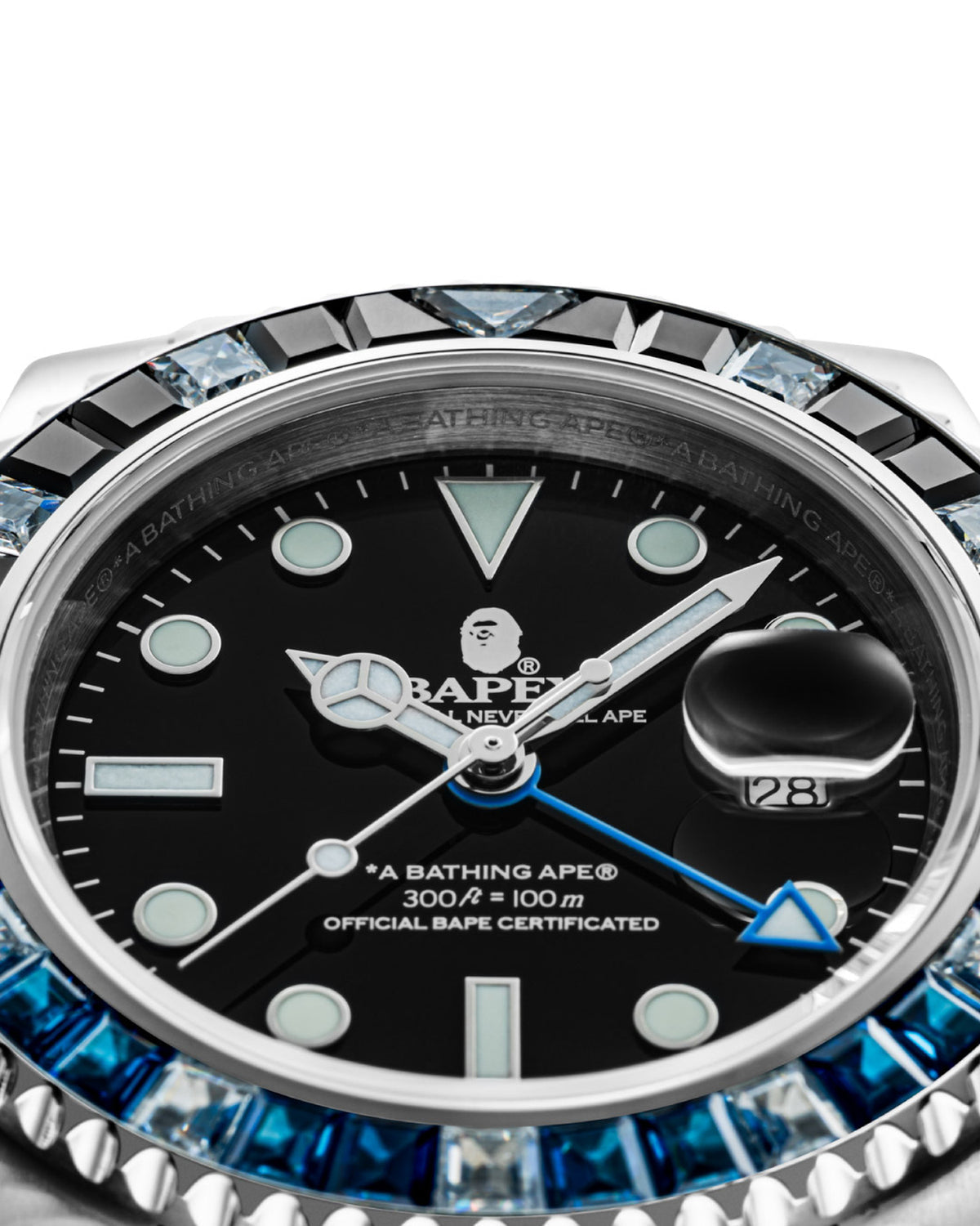 A BATHING APE TYPE 2 BAPEX CRYSTAL STONE