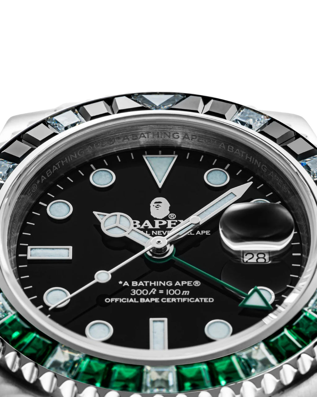 A BATHING APE TYPE 2 BAPEX CRYSTAL STONE