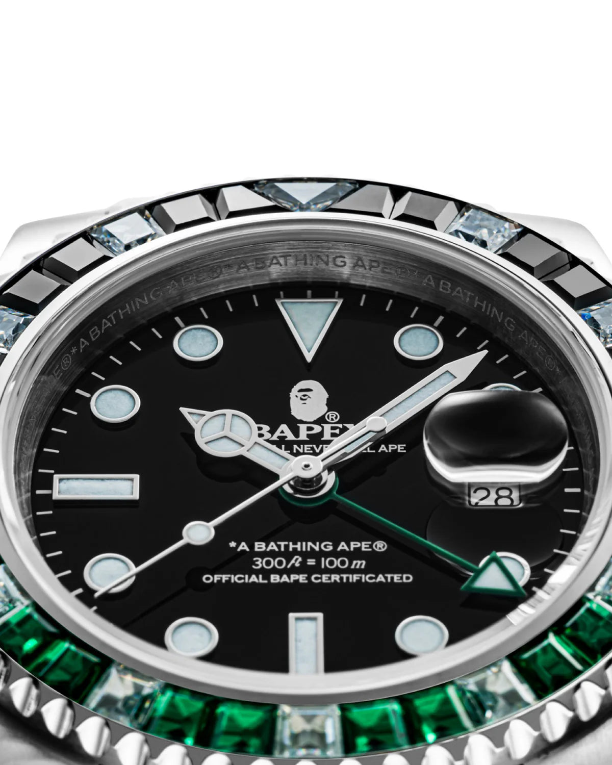 A BATHING APE TYPE 2 BAPEX CRYSTAL STONE