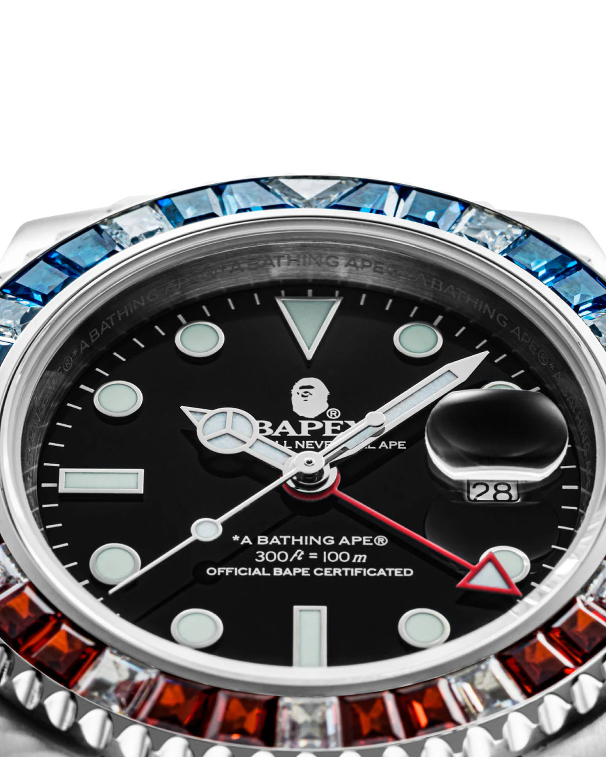 A BATHING APE TYPE 2 BAPEX CRYSTAL STONE