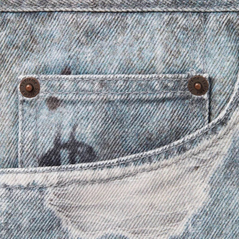 SUPREME HJR TROMPE L'OEIL LOOSE FIT JEAN