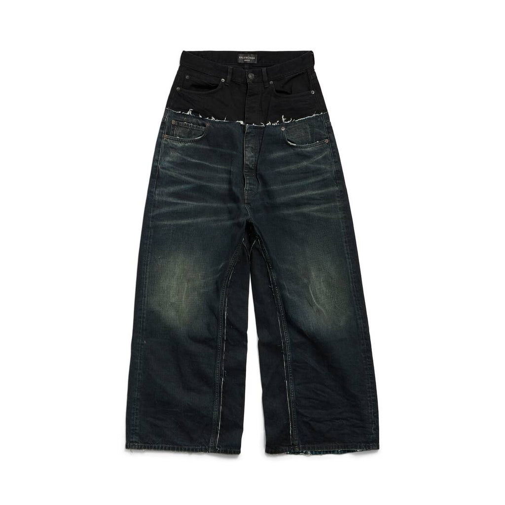 BALENCIAGA BAGGY CUT-UP PANTS