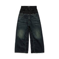 BALENCIAGA BAGGY CUT-UP PANTS