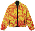 STUSSY DRAGON SHERPA JACKET YELLOW