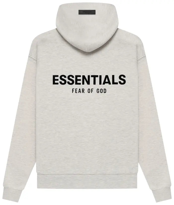 FEAR OF GOD ESSENTIALS HOODIE 'LIGHT OATMEAL'