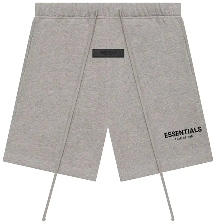 FEAR OF GOD ESSENTIALS SWEATSHORT 'DARK OATMEAL'