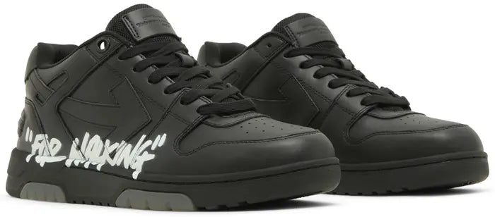 OFF-WHITE OUT OF OFFICE LOW “FOR WALKING” IN BLACK/WHITE