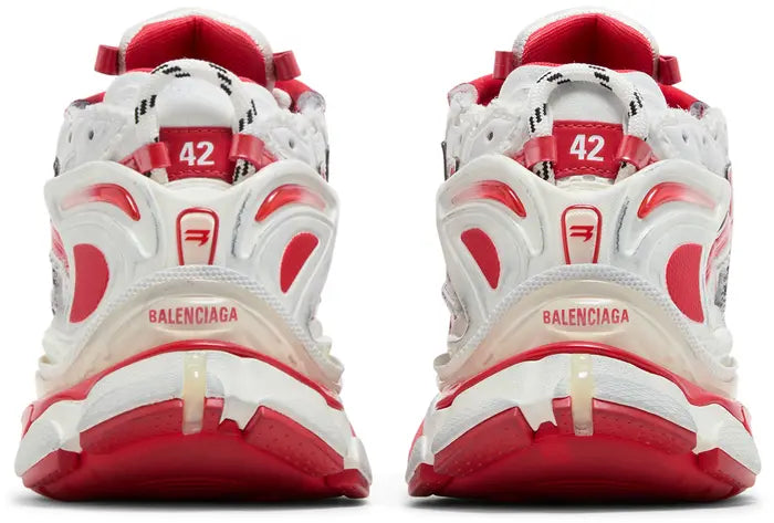 BALENCIAGA RUNNER SNEAKER 'WHITE RED'