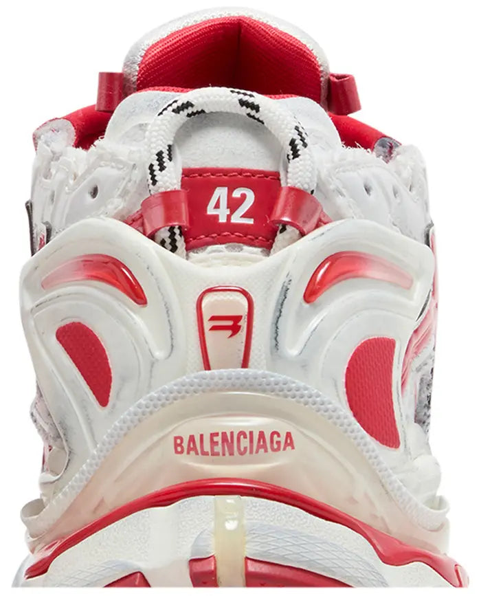 BALENCIAGA RUNNER SNEAKER 'WHITE RED'