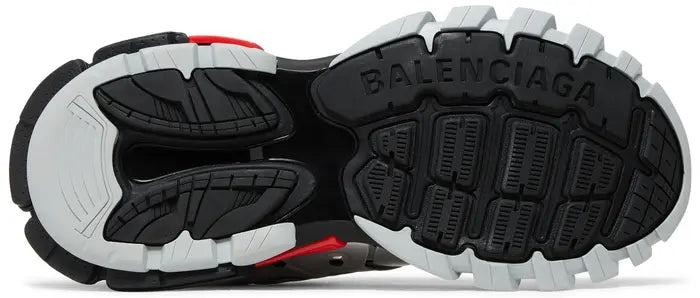 BALENCIAGA TRACK SNEAKER “BLACK RED SILVER”