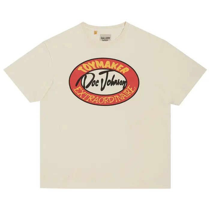 GALLERY DEPT. TOYMAKER TEE 'ANTIQUE WHITE'