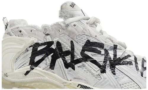 BALENCIAGA RUNNER SNEAKER 'GRAFFITI - WHITE BLACK'
