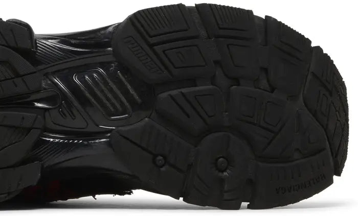 BALENCIAGA RUNNER SNEAKER 'GRAFFITI – BLACK RED'