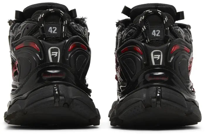 BALENCIAGA RUNNER SNEAKER 'GRAFFITI – BLACK RED'