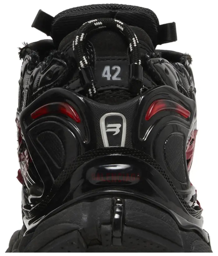 BALENCIAGA RUNNER SNEAKER 'GRAFFITI – BLACK RED'